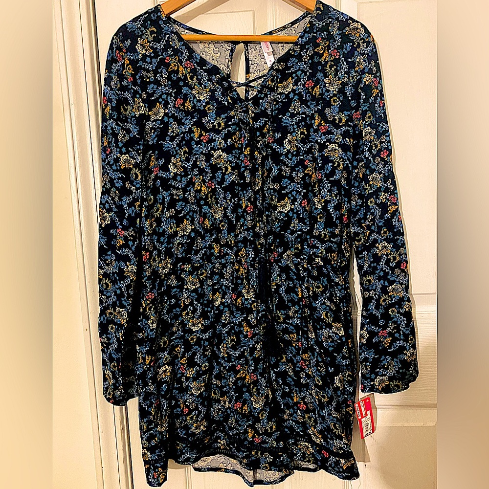 Xhiliration Long Sleeve Romper (NWT) (2 for $20)